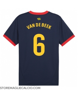 Girona Donny van de Beek #6 Maglia Gara Trasferta Repliche 2024-25 Maniche Corte Girona Donny van de Beek #6 Maglia Gara Trasferta Repliche 2024-25 Maniche Corte